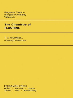cover image of The Chemistry of Fluorine
